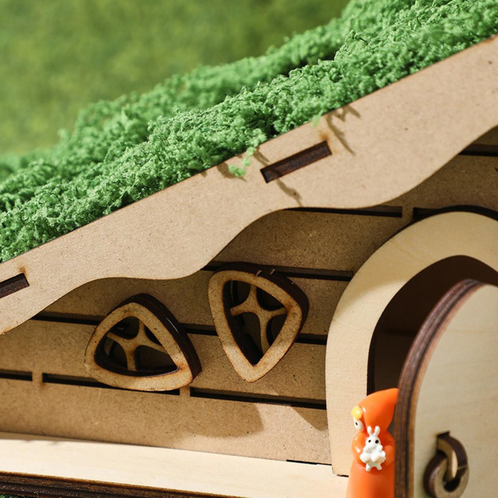 Wooden Fairy House Craft Kit T - مراجعة Kids Outdoor Garden Set وسعره