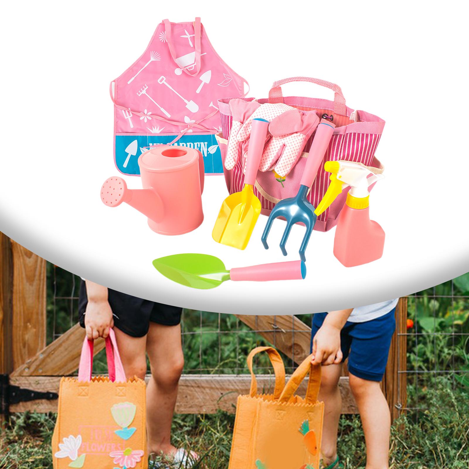 Kids Gardening Tool Set Gift L - مراجعة Kids Outdoor Garden Set وسعره