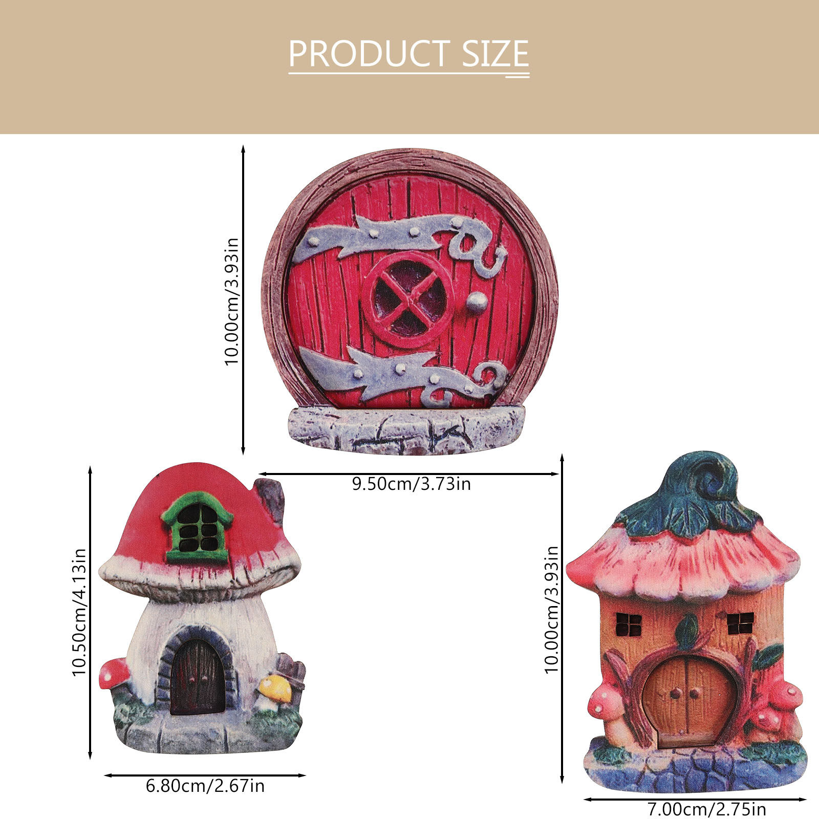 3Pcs Wooden Miniature Fairy Do - مراجعة Kids Outdoor Fairy Garden وسعره