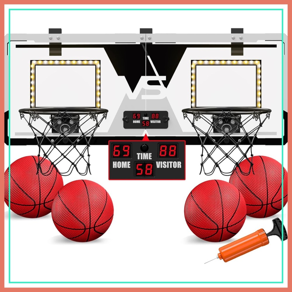 2 Player Basketball Game, Dual - مراجعة Outdoor Games For Kids وسعره