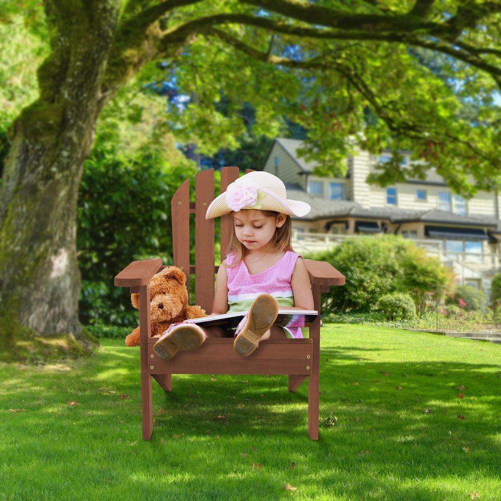 Childrens Adirondack Chairs, S - مراجعة Kids Outdoor Adirondack Chair وسعره