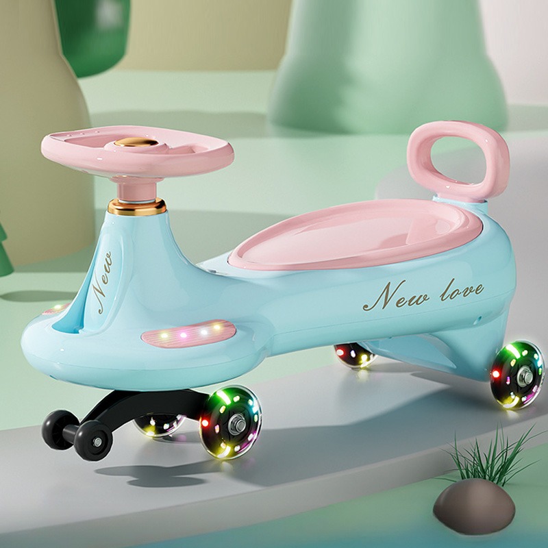 Cute Kids Swing Wiggle Car Ant - مراجعة Kids Outdoor Ride On وسعره