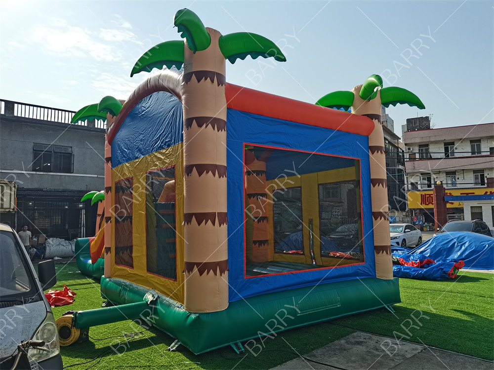 Hot Sale Small Jungle Inflatab - مراجعة Kids Outdoor Treehouse وسعره