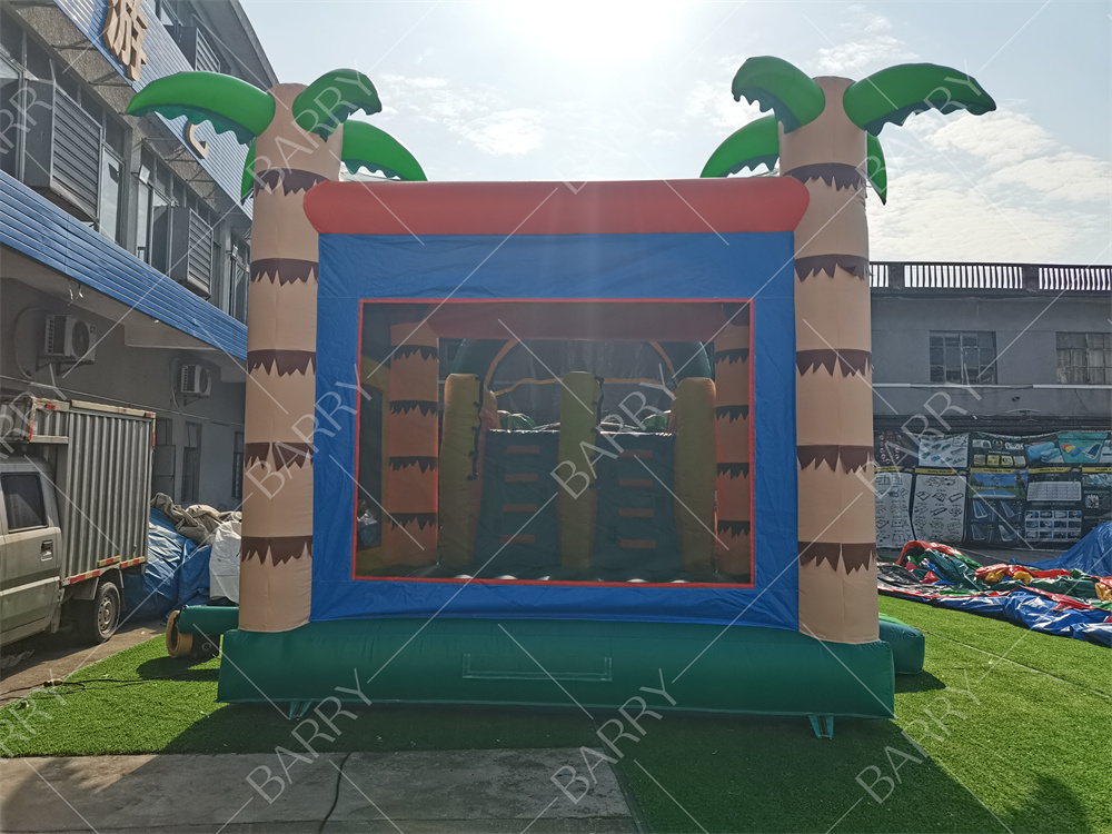 Hot Sale Small Jungle Inflatab - مراجعة Kids Outdoor Treehouse وسعره