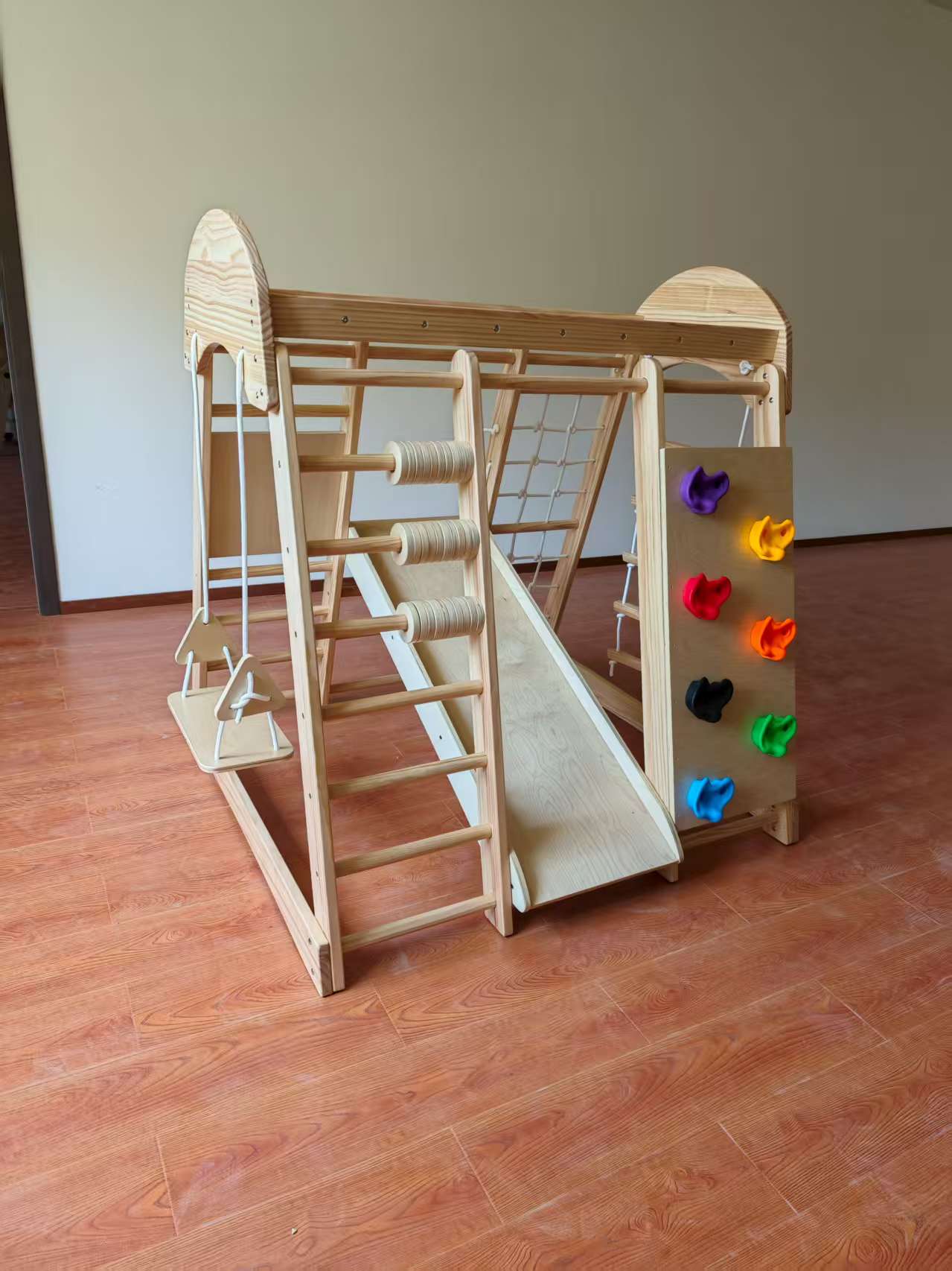 Wooden Kids Climbing Frame Lad - مراجعة Kids Outdoor Climbing Frame وسعره