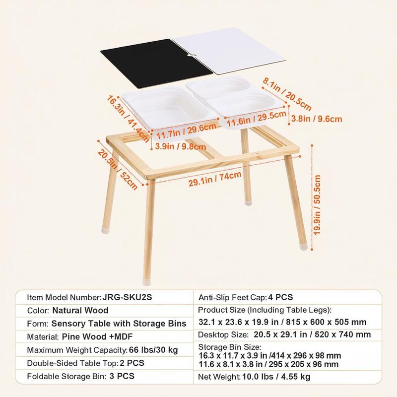 Sensory Table for Toddlers, Ki - مراجعة Kids Outdoor Water Table وسعره