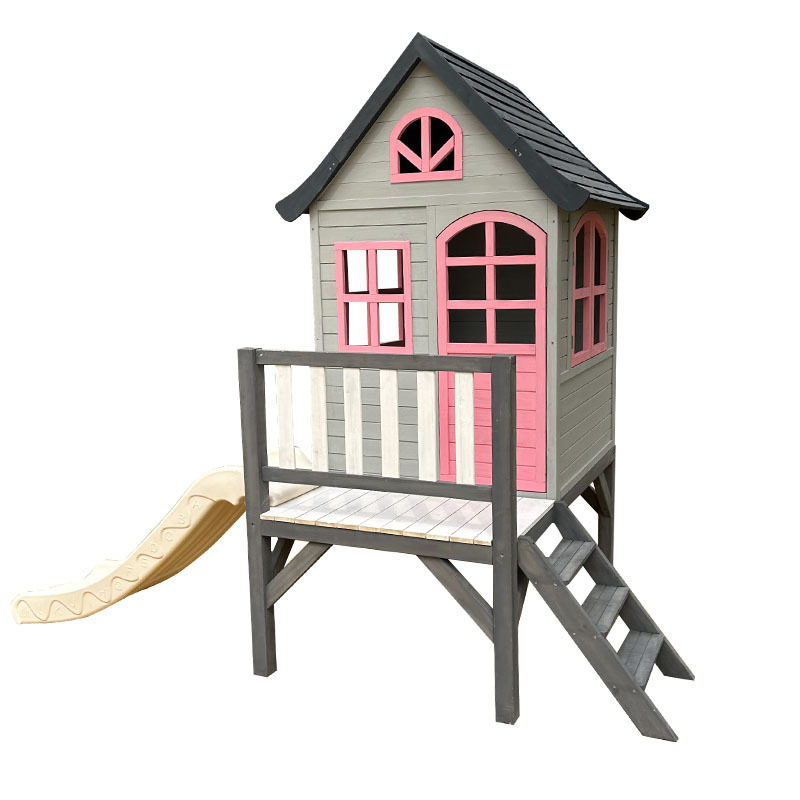 Kids log house, tree , outdoor - مراجعة Kids Outdoor Treehouse وسعره