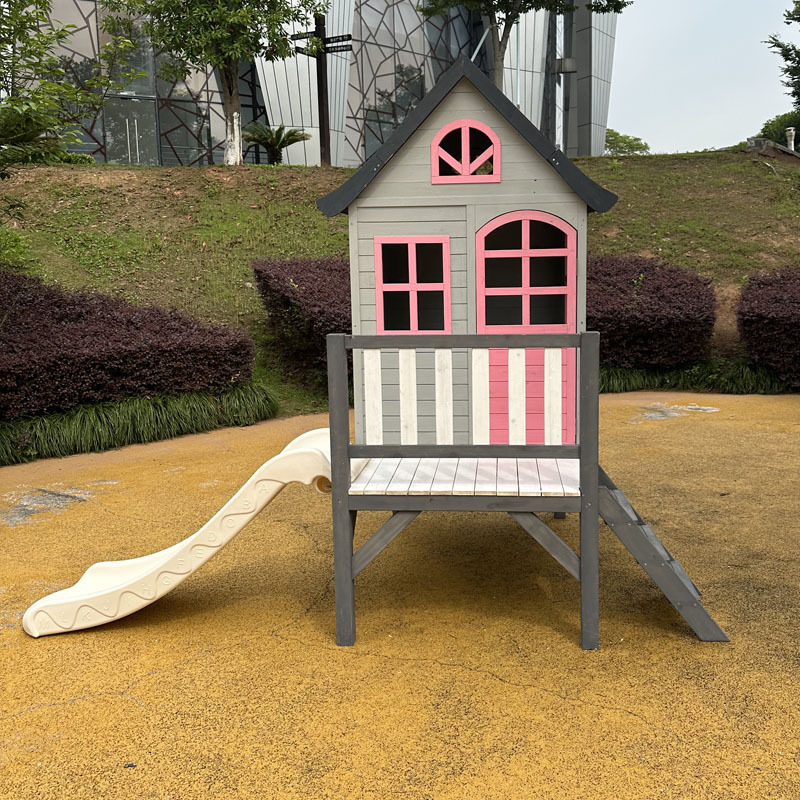 Kids log house, tree , outdoor - مراجعة Kids Outdoor Treehouse وسعره