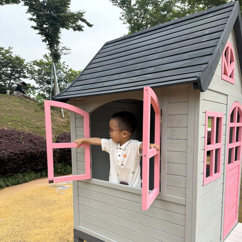 Kids log house, tree , outdoor - مراجعة Kids Outdoor Treehouse وسعره