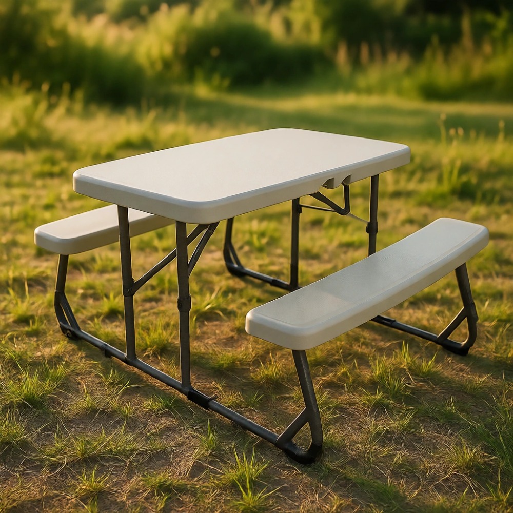 Compact Kids Folding Picnic Ta - مراجعة Kids Outdoor Dining Table وسعره