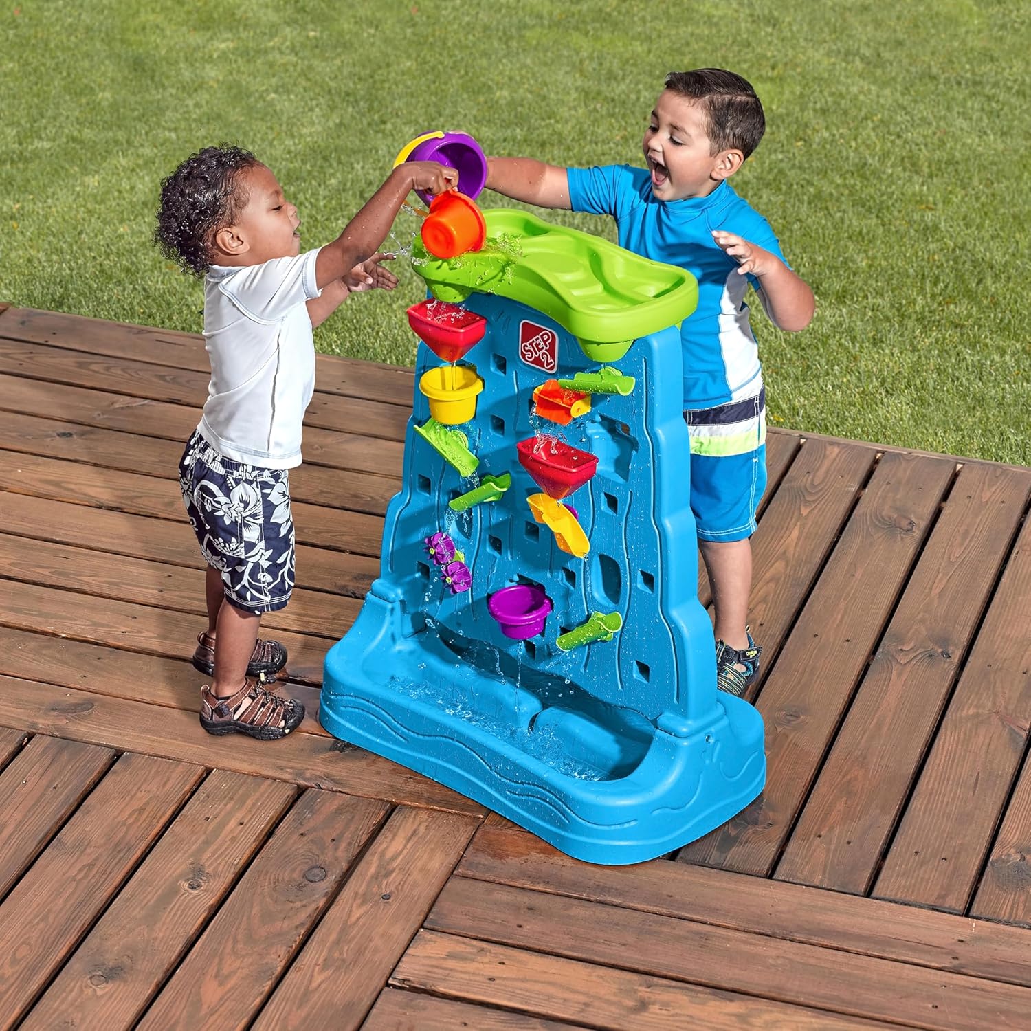 Kids Double-Sided Water and Sa - مراجعة Kids Outdoor Water Table وسعره