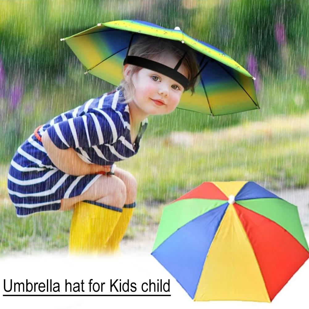 Umbrella Hat For Kids Child Fo - مراجعة Kids Outdoor Umbrella وسعره