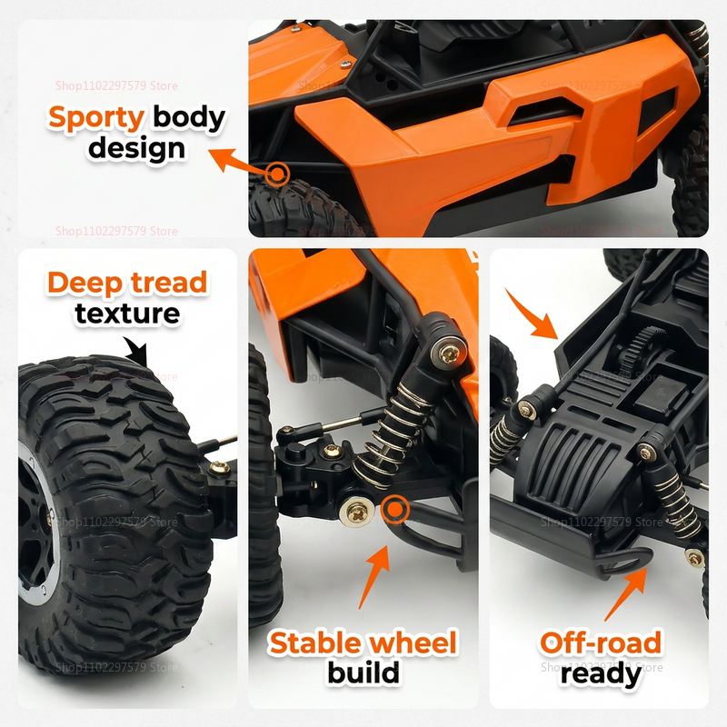 RC Monster Truck 1:16 Scale Re - مراجعة Kids Outdoor Ride On وسعره