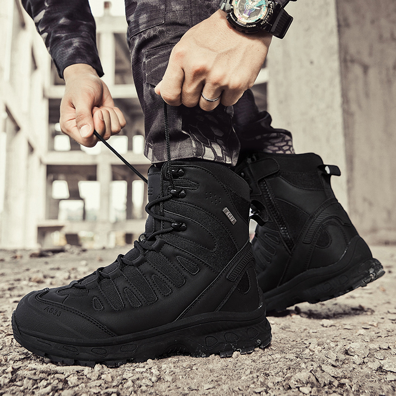 New Men Tactical Boots Militar - مراجعة Kids Outdoor Jumping وسعره