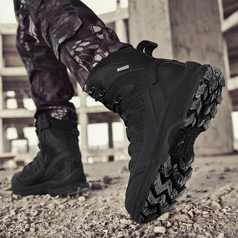 New Men Tactical Boots Militar - مراجعة Kids Outdoor Jumping وسعره