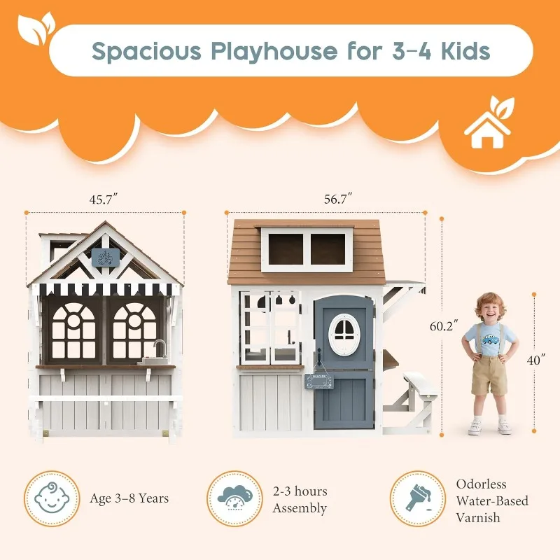 Albott Kids Outdoor Wooden Pla - مراجعة Kids Outdoor Chalkboard وسعره