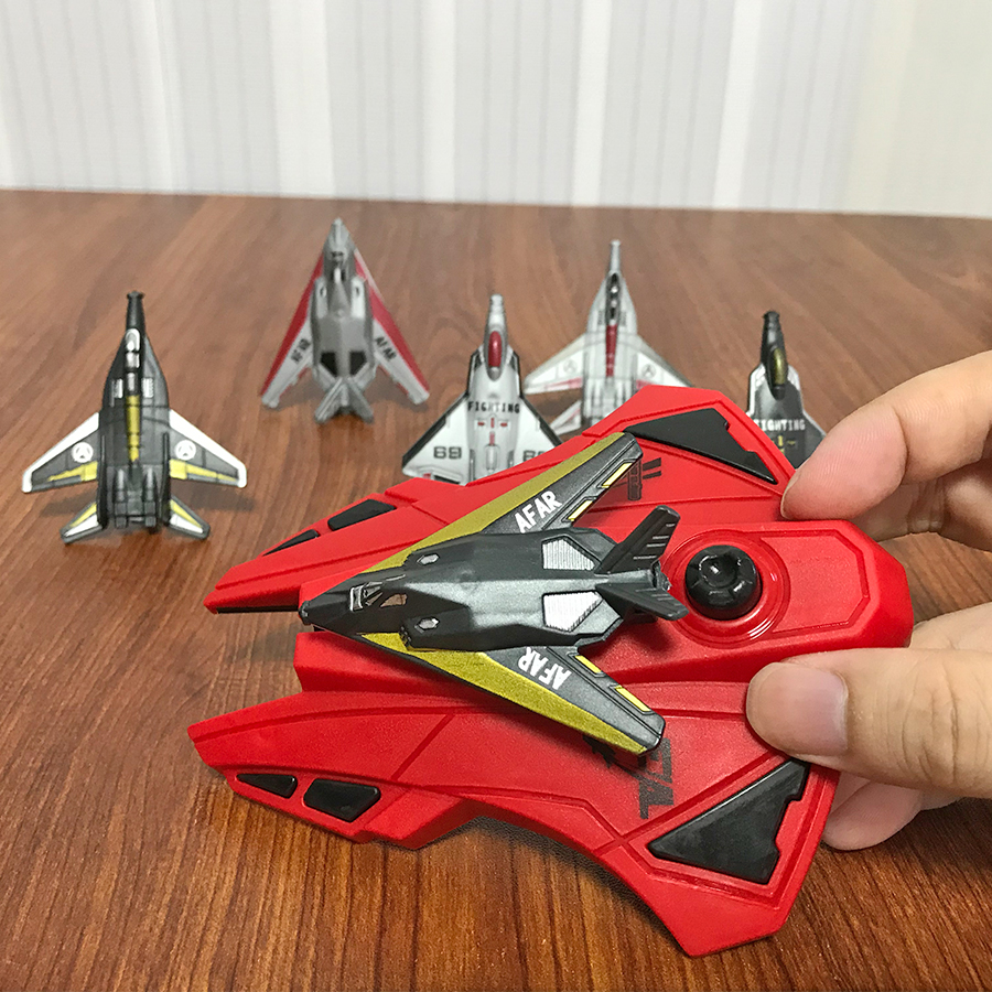 6pcs Fighter Plane Red Launche - مراجعة Outdoor Games For Kids وسعره