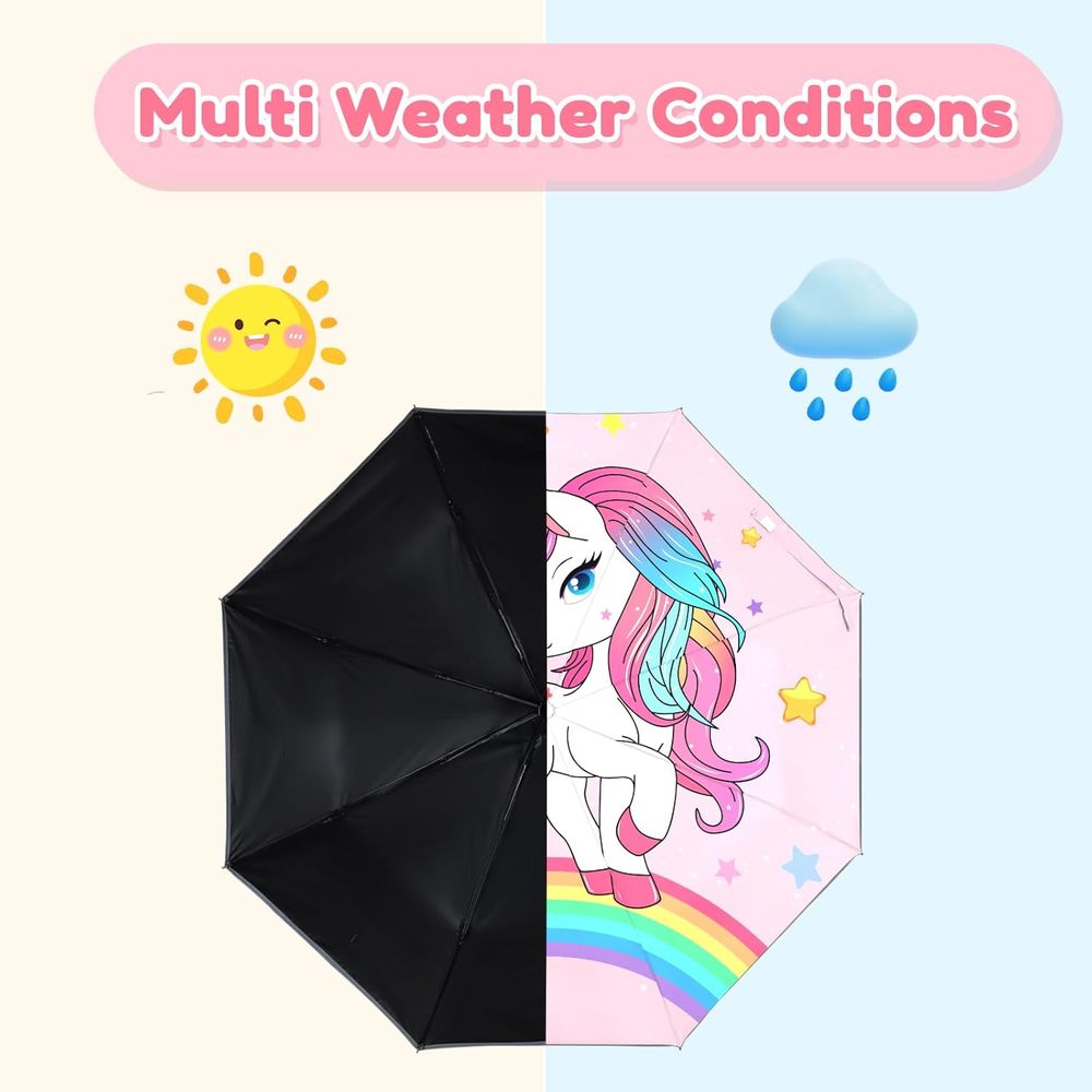 UV-Resistant Compact Kids Umbr - مراجعة Kids Outdoor Umbrella وسعره