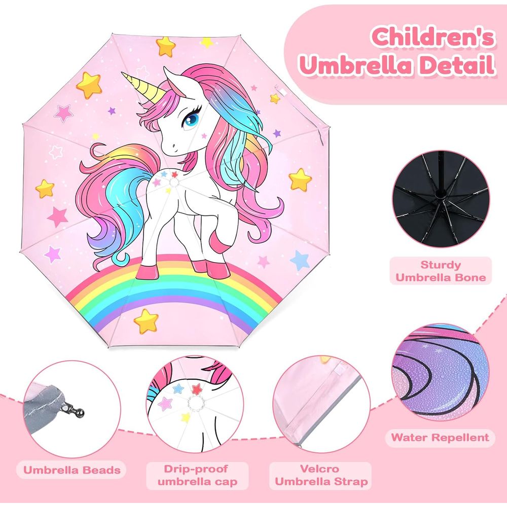 UV-Resistant Compact Kids Umbr - مراجعة Kids Outdoor Umbrella وسعره