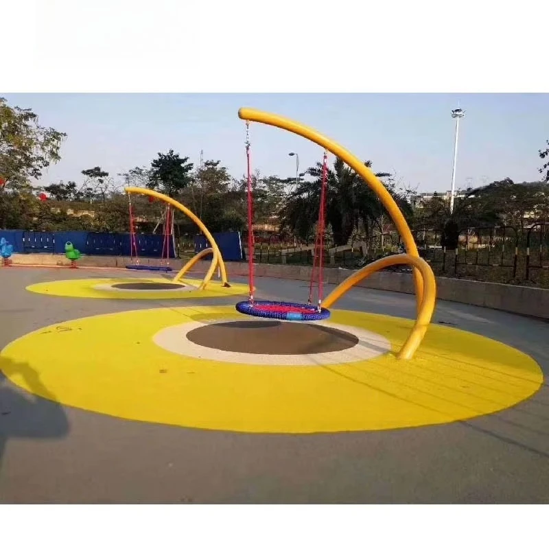 Heavy-duty Outdoor Rope Net Ki - مراجعة Kids Outdoor Nest Swing وسعره