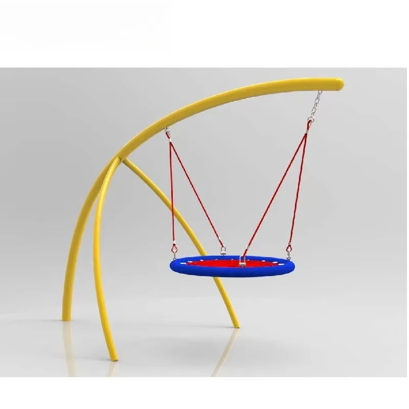 Heavy-duty Outdoor Rope Net Ki - مراجعة Kids Outdoor Nest Swing وسعره