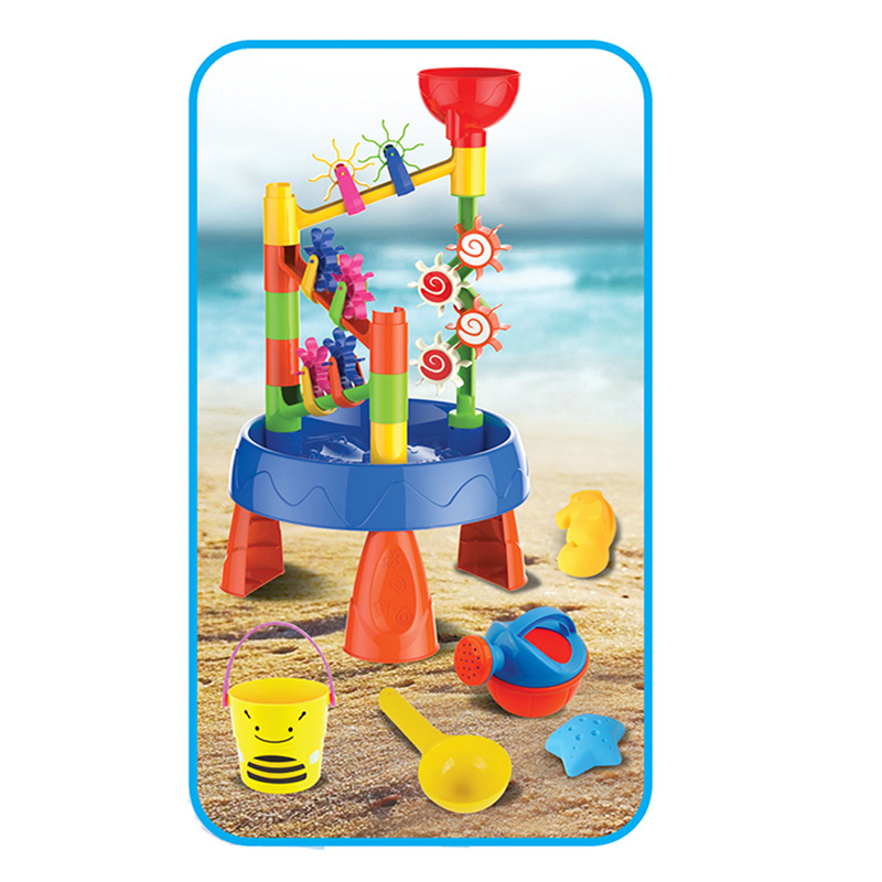 32PCS Water Wheel Sand & Water - مراجعة Kids Outdoor Water Table وسعره