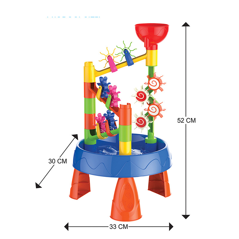 32PCS Water Wheel Sand & Water - مراجعة Kids Outdoor Water Table وسعره