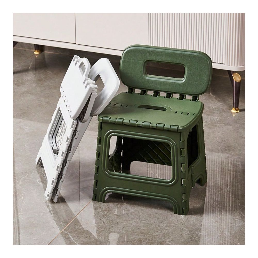 Folding Stool With Backrest, S - مراجعة Kids Outdoor Folding Chair وسعره