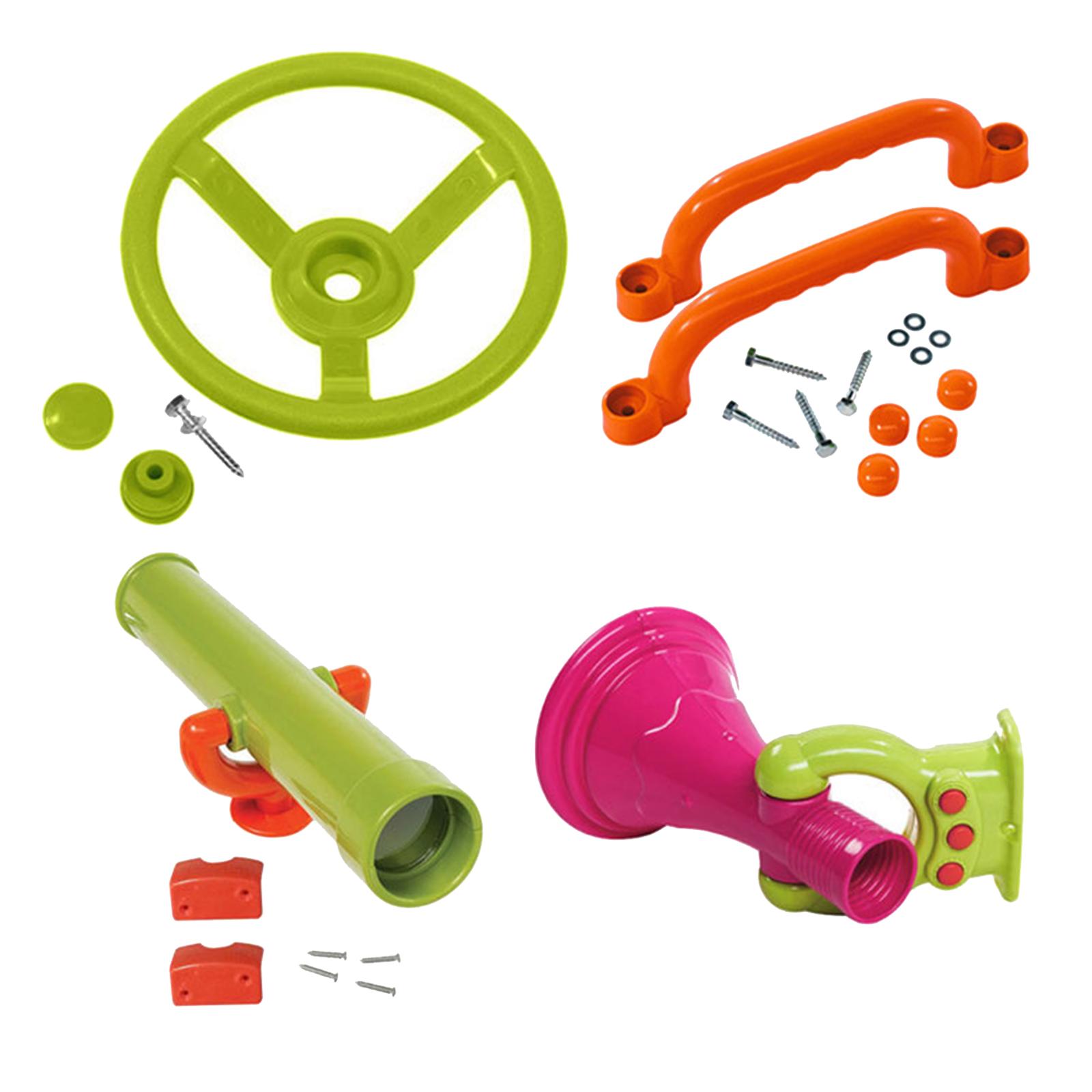 4 Pieces Jungle Gym Kingdom Pl - مراجعة Kids Outdoor Treehouse وسعره