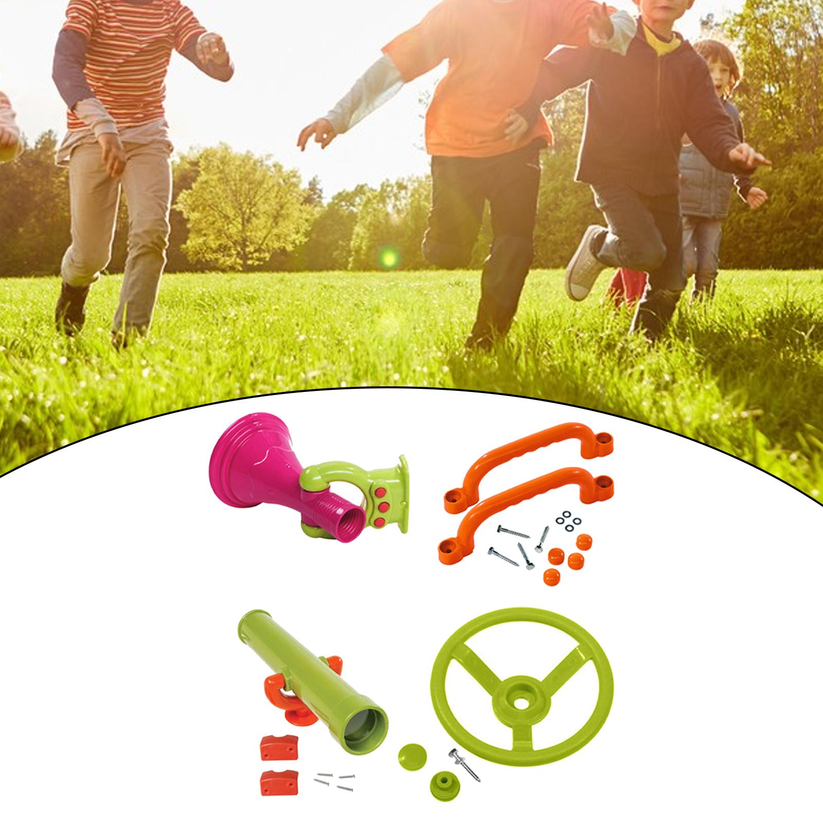 4 Pieces Jungle Gym Kingdom Pl - مراجعة Kids Outdoor Treehouse وسعره