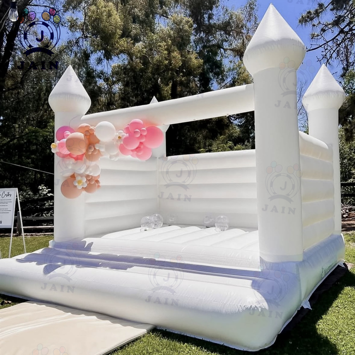 Fast Shipping 13ft/10ft Inflat - مراجعة Kids Outdoor Jumping وسعره
