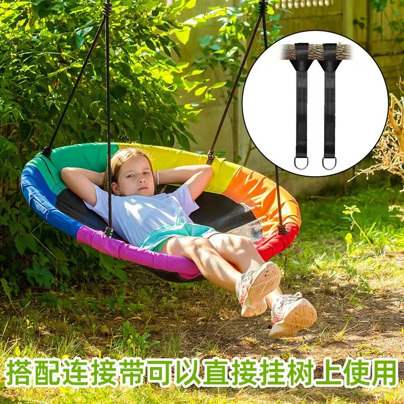 Influencer-Famous Netted Hammo - مراجعة Kids Outdoor Nest Swing وسعره