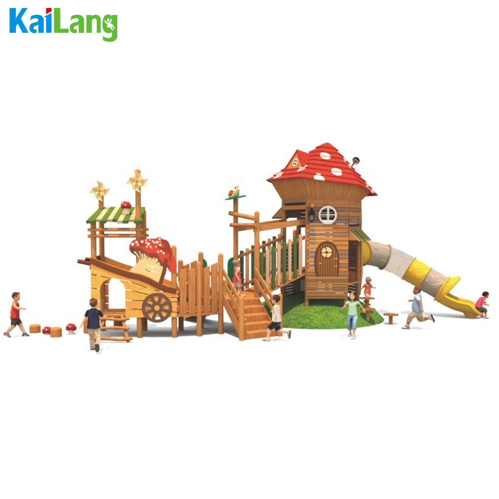 Forest Mushroom House Shape Wo - مراجعة Outdoor Children'S Park وسعره