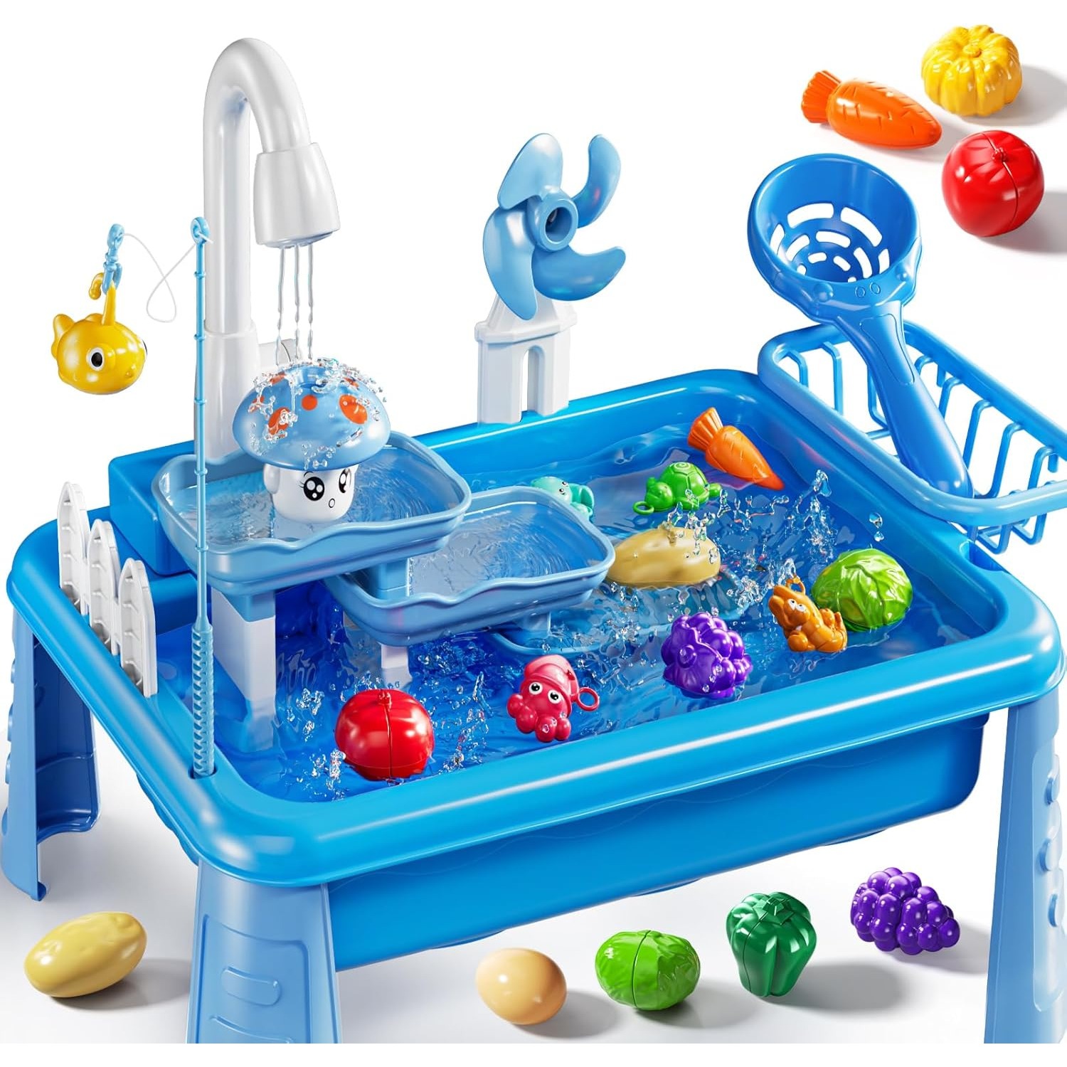 Water Table Play Sink Toy for  - مراجعة Kids Outdoor Water Table وسعره