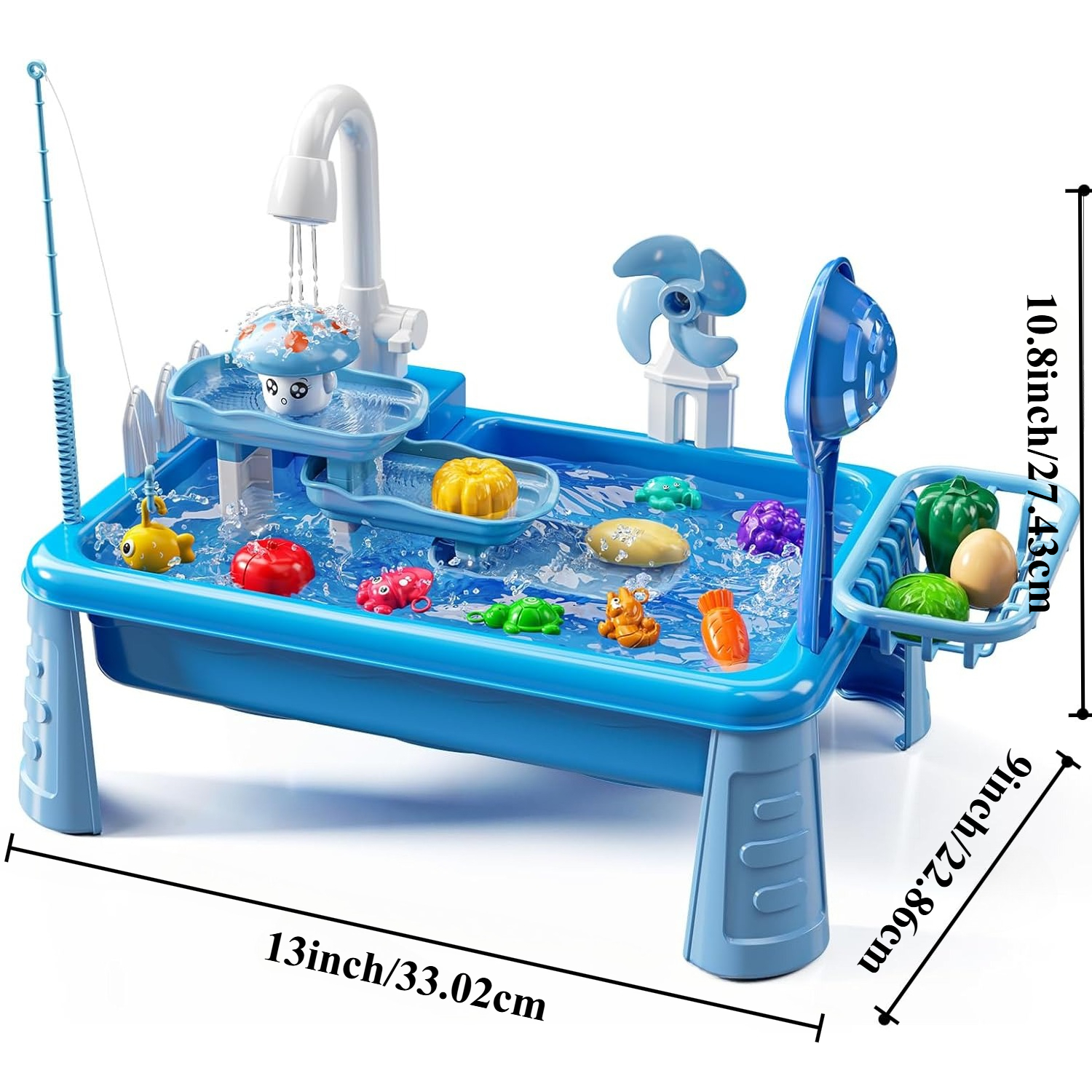 Water Table Play Sink Toy for  - مراجعة Kids Outdoor Water Table وسعره