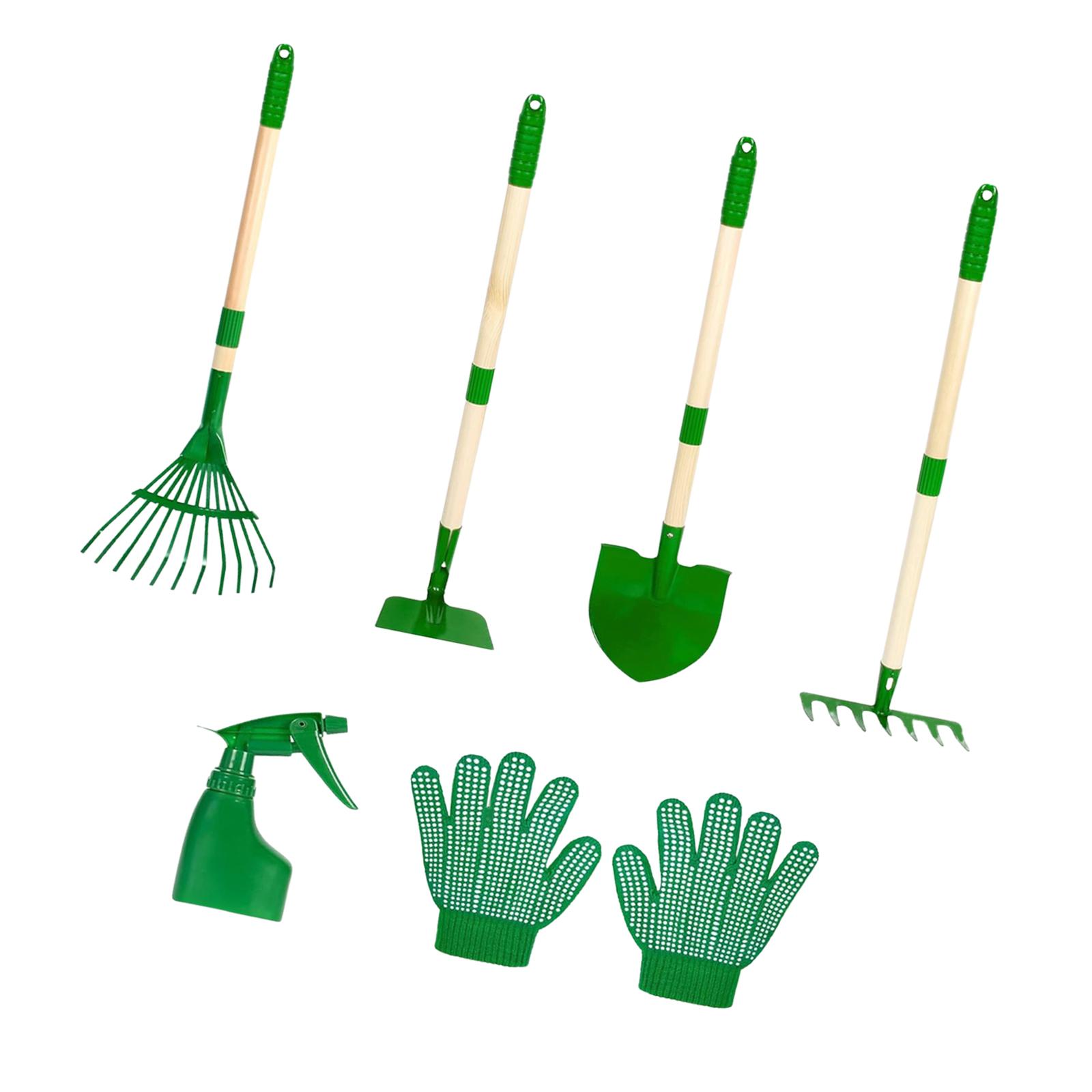 6x Kids Gardening Tools Set Ou - مراجعة Kids Outdoor Garden Set وسعره