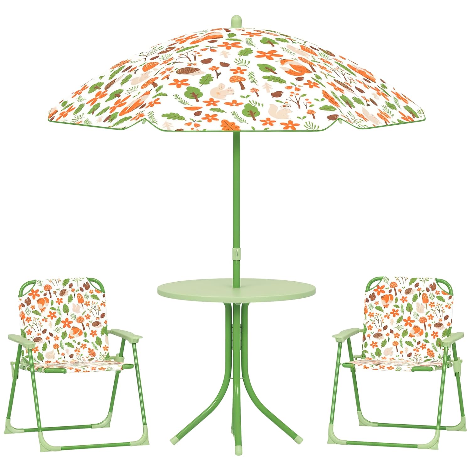 Kids Picnic Table Chair Set Fo - مراجعة Kids Outdoor Umbrella وسعره