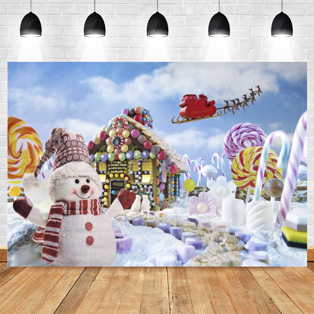Winter Christmas Backdrop Outd - مراجعة Kids Outdoor Treehouse وسعره