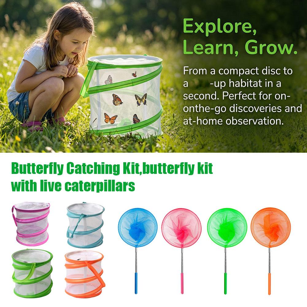 Kids Butterfly Catching Kit Fo - مراجعة Kids Outdoor Net وسعره