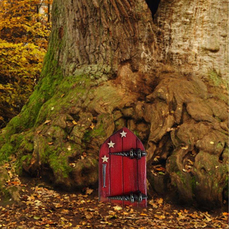 Fairy Door Garden Decoration O - مراجعة Kids Outdoor Fairy Garden وسعره