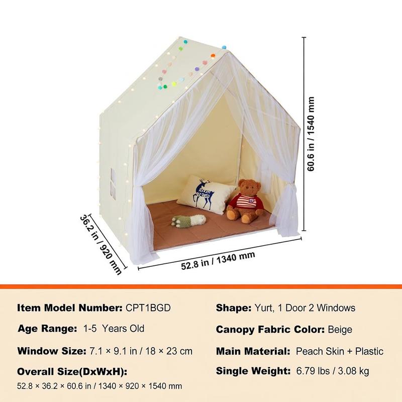 Kids Play Tent, Kids Tent for  - مراجعة Kids Outdoor Yurt وسعره