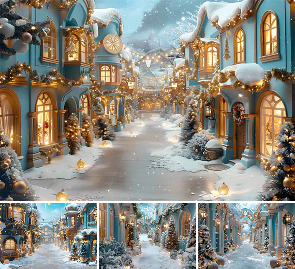 Mehofond Christmas Snow Street - مراجعة Kids Outdoor Treehouse وسعره