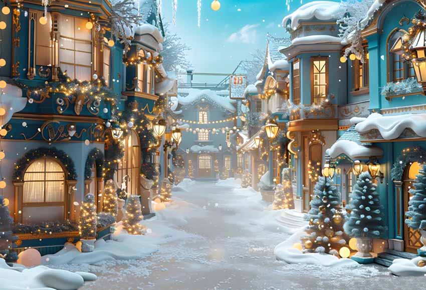 Mehofond Christmas Snow Street - مراجعة Kids Outdoor Treehouse وسعره