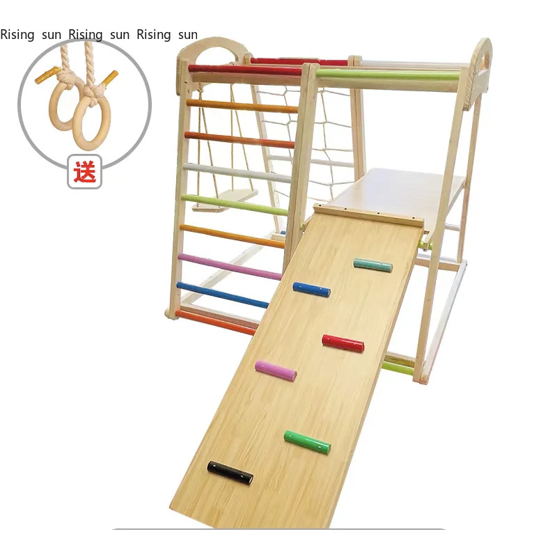 Wooden Climbing Frame Indoor P - مراجعة Kids Outdoor Climbing Frame وسعره