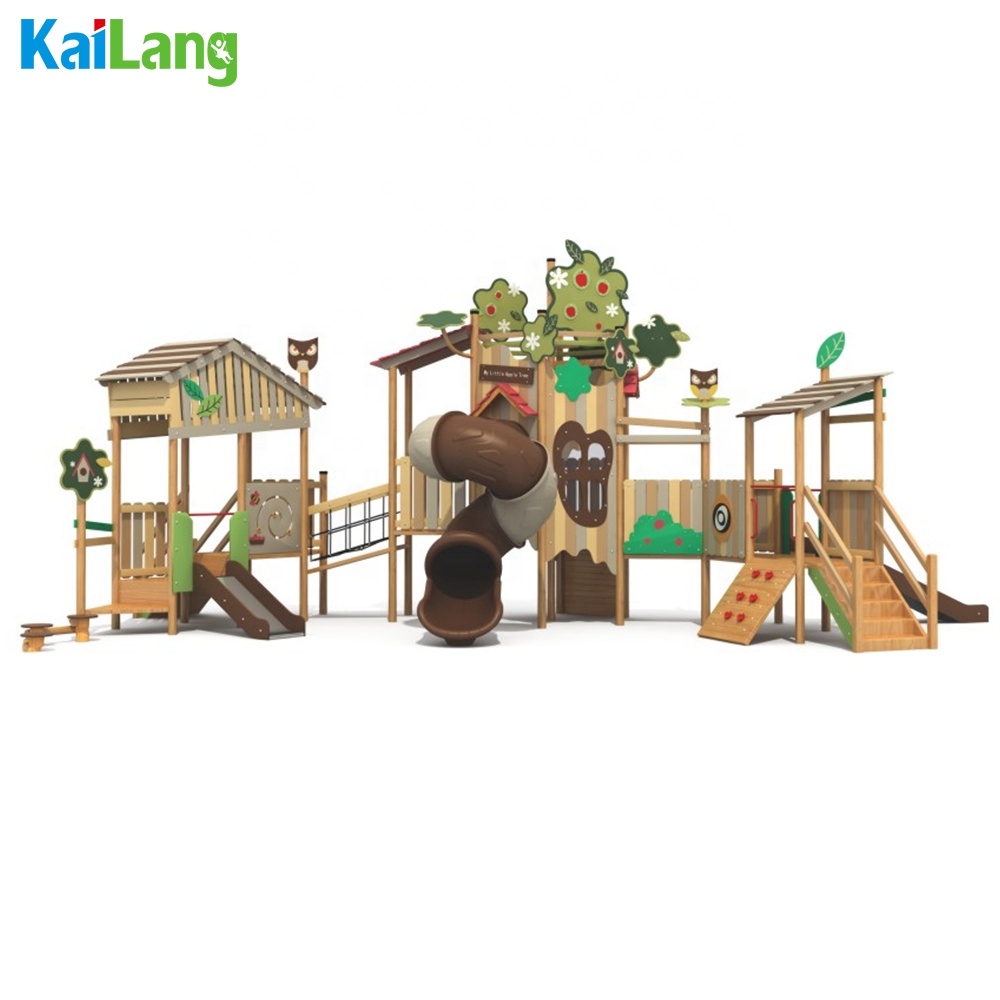 Forest Garden Wooden Amusement - مراجعة Outdoor Children'S Park وسعره
