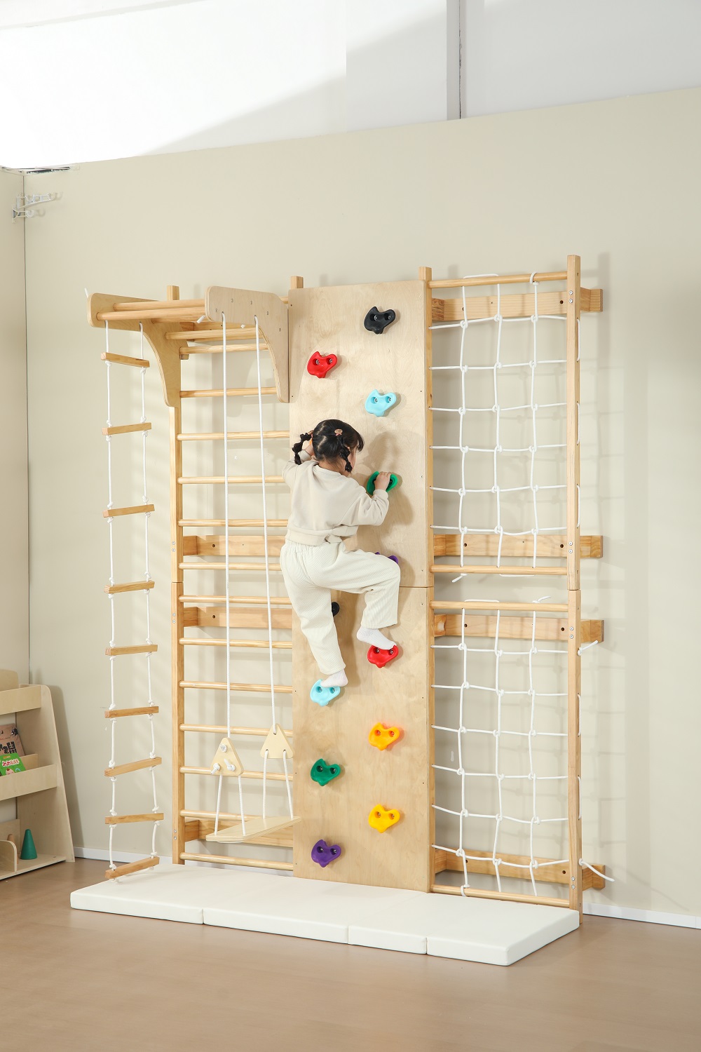 In Stock Indoor Monkey Bars Ki - مراجعة Kids Outdoor Climbing Frame وسعره