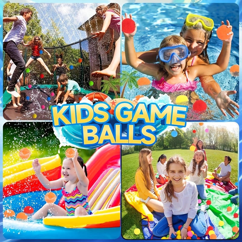 12/30/60Pcs Reusable Water Bal - مراجعة Kids Outdoor Park وسعره