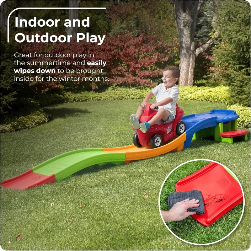 Roller Coaster Kids Toy, Ride  - مراجعة Kids Outdoor Ride On وسعره