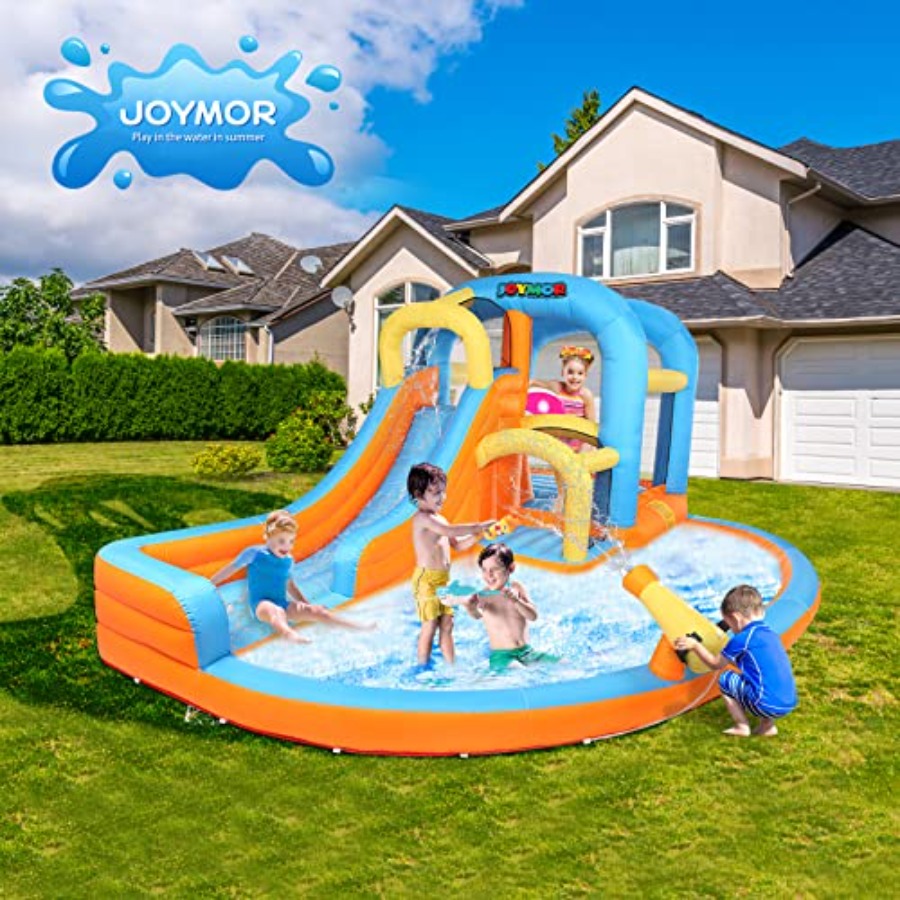 Outdoor backyard 5-in-1 inflat - مراجعة Kids Outdoor Climbing Wall وسعره