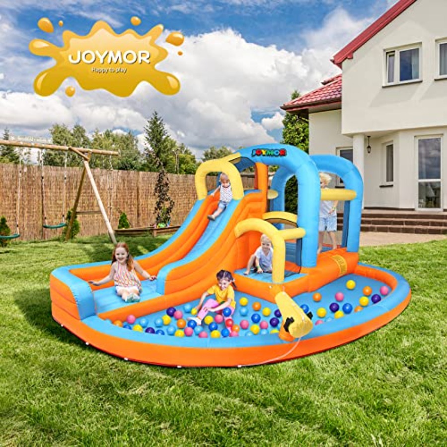 Outdoor backyard 5-in-1 inflat - مراجعة Kids Outdoor Climbing Wall وسعره